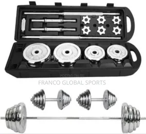 50kg Adjustable Chrome Dumbbell