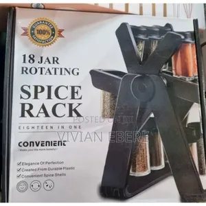 Rotating Spice Rack(18jar)