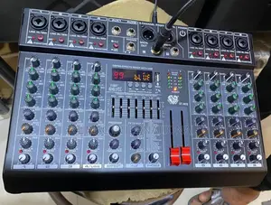 8 Channels Stack Audio Flat Mixer