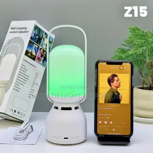Outdoor Camping RGB Light With Bluetooth Speaker 5.1 1800mah