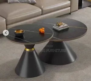 Ceramic Coffee Table With Stool