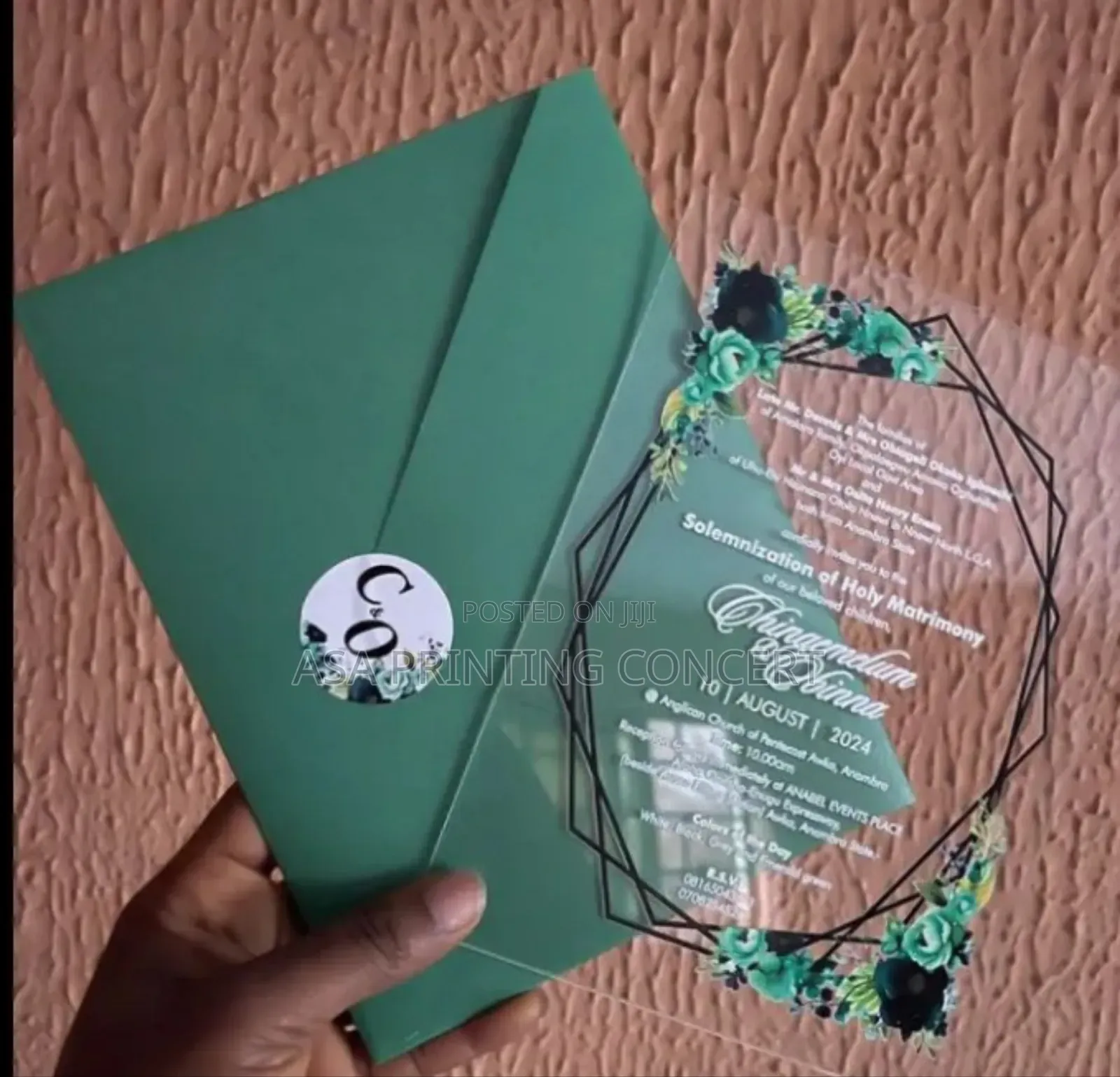 U v Wedding Invitations