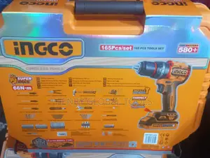 20v 165pcs Ingco Tools Set
