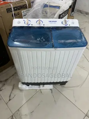 Skyrun 6kg Twin Tub Washing Machine – Fast Wash Spin Cycle