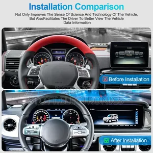 Mercedes Benz G-class Gwagon Car Android Multimedia System Dual Screen