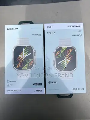 Green Lion Communicate Ultra Smart Watch - White