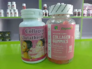 Collagen+Glutathione+Collagen Gummies: For Skin Glow Maintenance