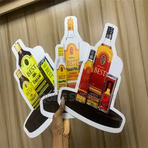 PVC Hanging Dangler Printing Lagos | A5 Contour Cut Promo Signs 100pcs