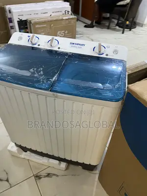 Brand New Skyrun 6kg Twin Tub Washer – Easy Spin Drain Function
