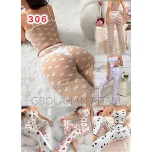 Love Print Sexy Nightwear