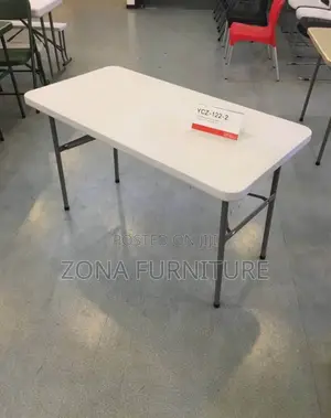 Foreign Design Imported Plastic Foldable Restaurant Table 4 Fit