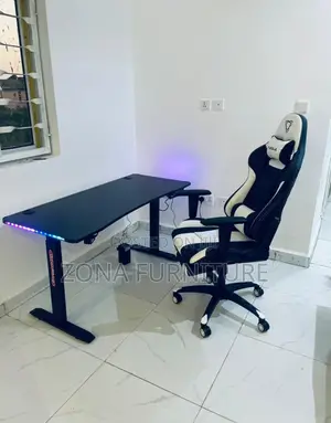 Imported Foreign Design Adjustable Gaming Table and Chair Set
