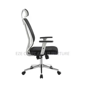 White Backrest Butterfly Ergonomic Chair