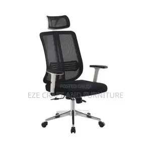 White Backrest Butterfly Ergonomic Chair