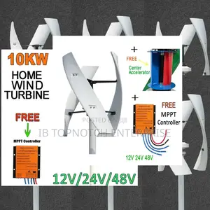 Energy Independence Starts With This 10kw 48v Vertical Wind Turbine