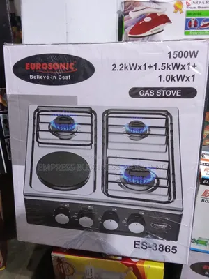 4 Face Gas Cooker and Hot Plate