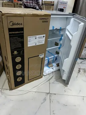Midea 90l Single Door Refrigerator – Elegant Silver Finish
