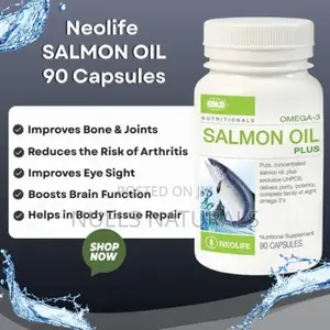 Salmon Oil- Heart and Brain Support