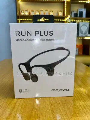 Run Plus Bone Conduction Headphones, Open-Ear Bluetooth Headphones