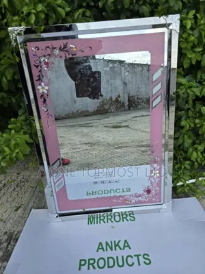Pink Design Mirror