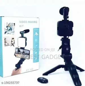 Ay-49 Video Making Kit Vlogging Tripod