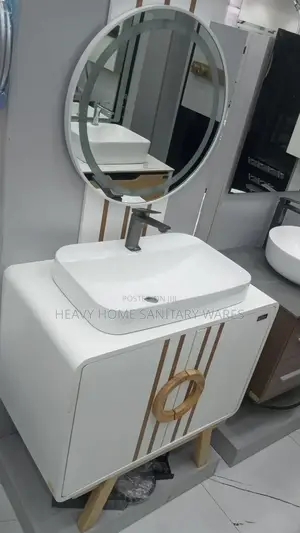 Executive Cabinet With Led Mirror