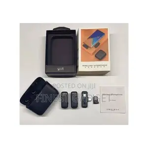 Wireless Dual Lavalier Microphone (Type C and iPhone)