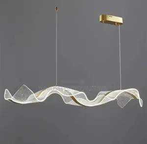 Linear Led Wave Pendant Design