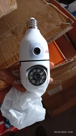 Dual Lens Bulb Camera