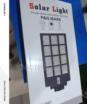 P G Mark Solar Street Light