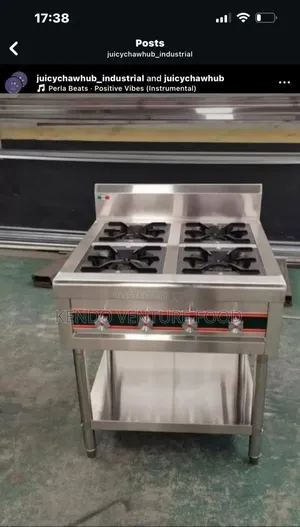 4 Burners Gas Cooker
