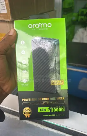 Oraimo 30000mah 15w Ultra Fast Power Bank