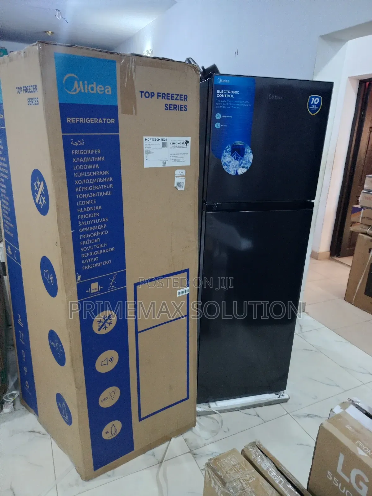 Midea 266l: Smart Cooling, Sleek Design