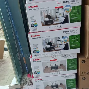 Canon Pixma G3470 Zero Cartridge Wireless All in One Printer