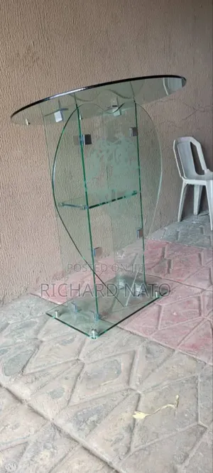 Love Word in Glass Pulpit