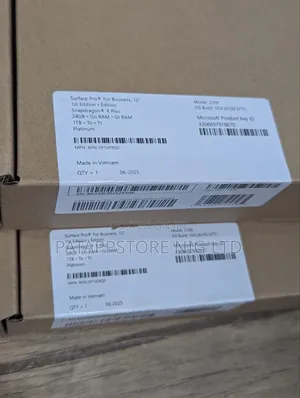 New Laptop Microsoft Surface Pro Copilot+ PC 12 24GB SSD 1T