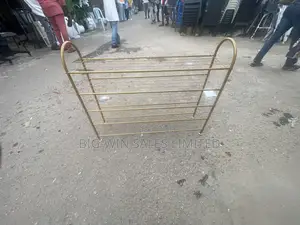 Golden Shoe Rack