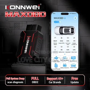 Konnwei Maxobd Full System Scanner for Android Ios Obd Diagnostic Tool