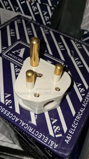 15amps Plug for Electrical/ Solar Connection Get Fi