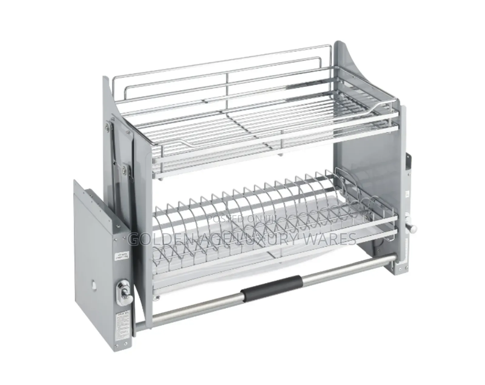 Original Stainless Steel Pull Down Plate Rack