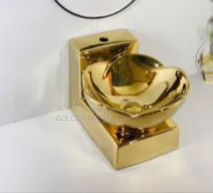 Gold Dinning Wall Hung Basin
