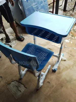 Single School Desk and Chair (Imported )