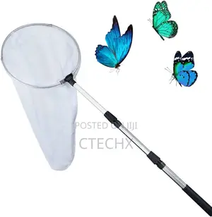 Telescopic Insect, Fish and Butterfly Catching Net Extends to 59 Inch