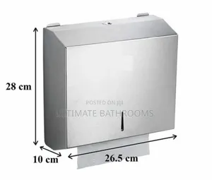304 Stainless Steel Serviette Paper Dispenser