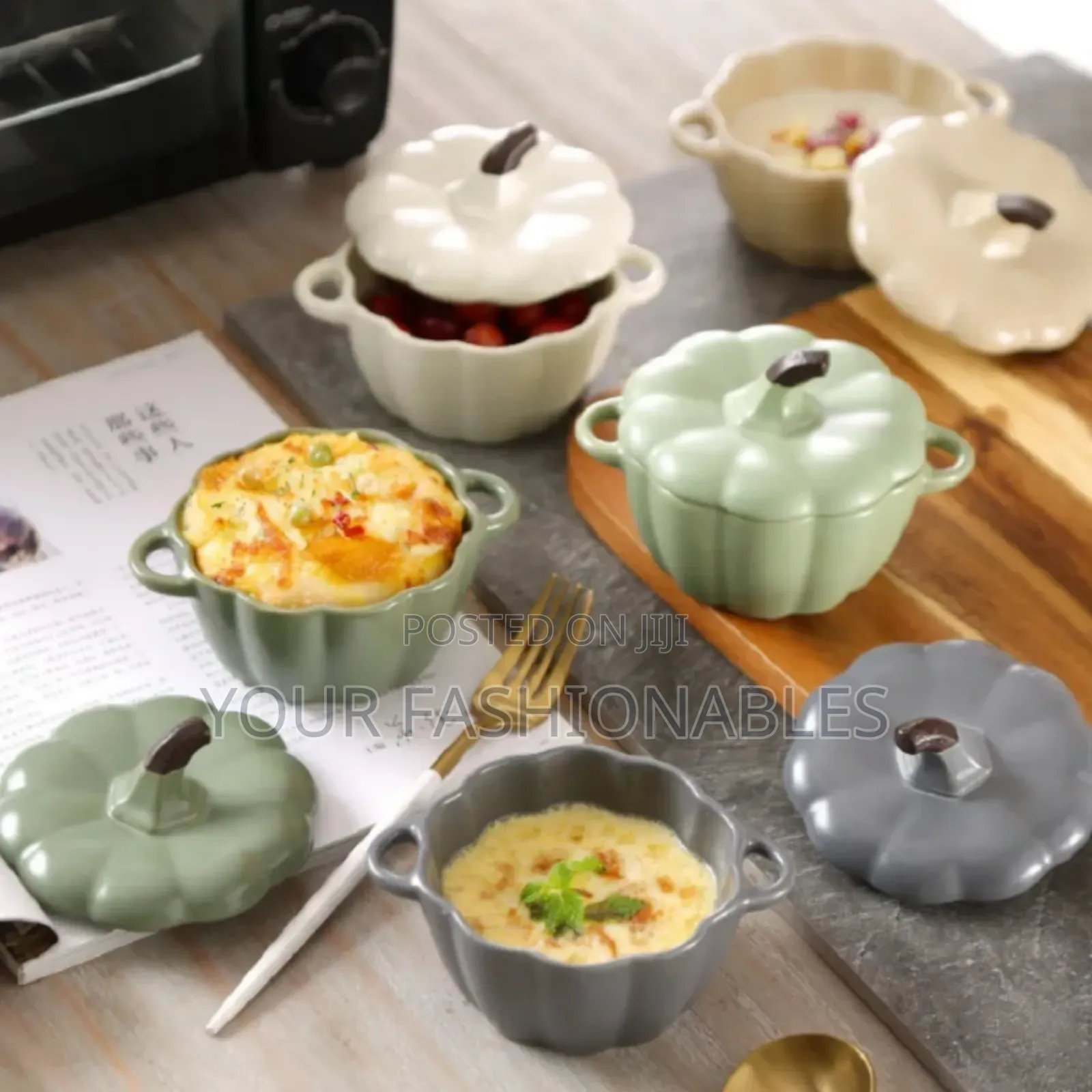 High Quality Ceramic Pumpkin Mini Bowls