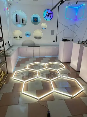 Hexagon Led Ceiling Light