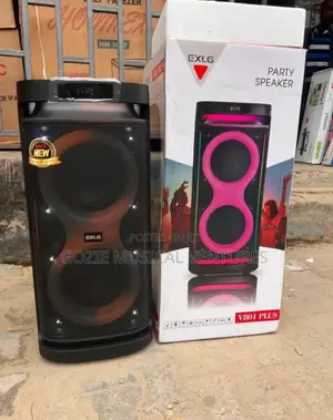 Exlg V801 Plus Double Party Speaker