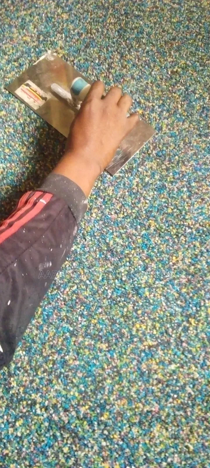 Marble Trowel Effect