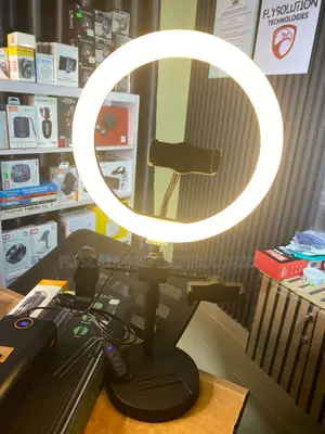 26cm Usb Led Ringlight Phone Holder Tripod for Live Video Tiktok