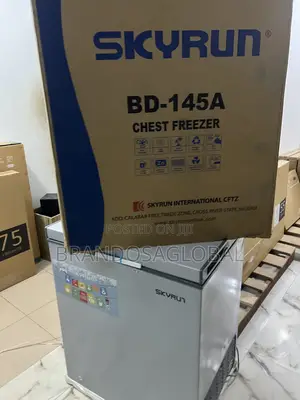 Skyrun 145l Deep Chest Freezer – Fast Cooling Compressor System